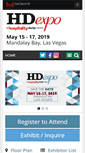 Mobile Screenshot of hdexpo.com